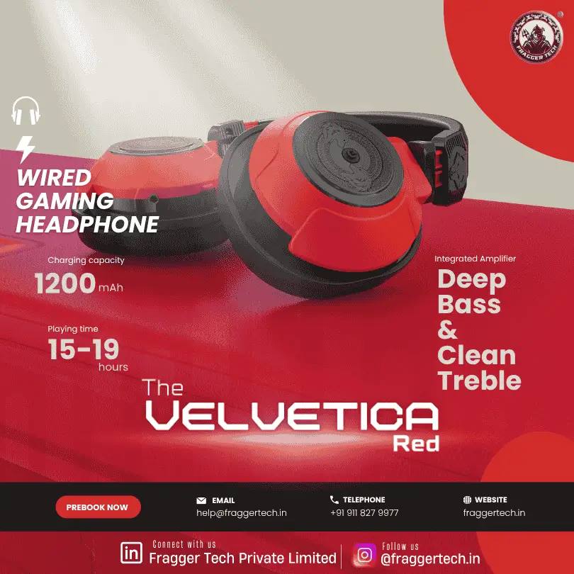 FraggerTech.in_Headphones_Red5